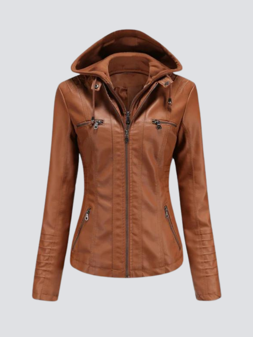 Valenzora | Lässige, bequeme Lederjacke