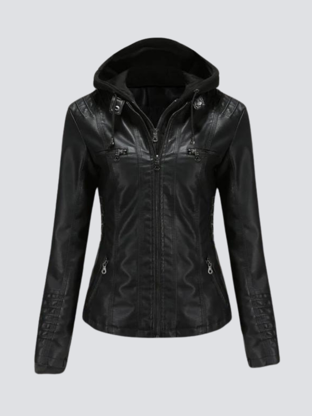 Valenzora | Lässige, bequeme Lederjacke