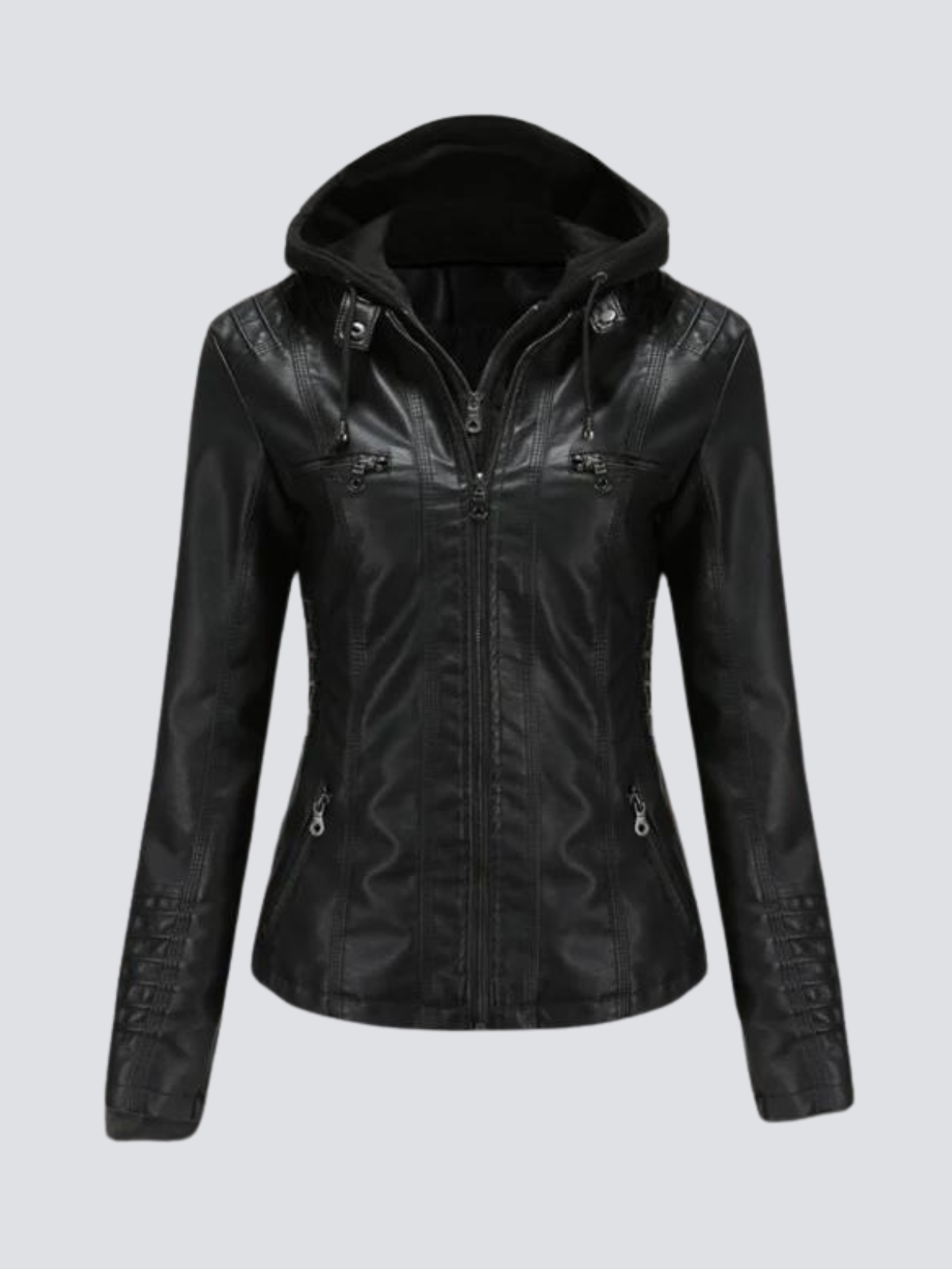 Valenzora | Lässige, bequeme Lederjacke