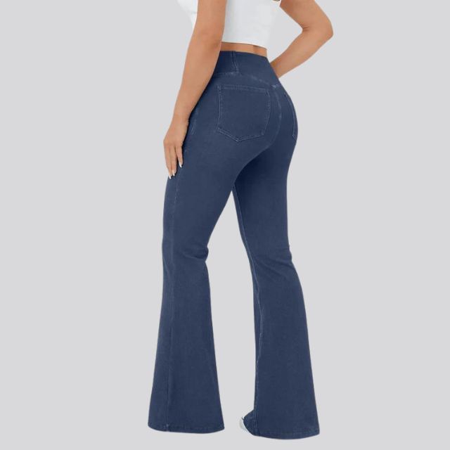 Valenzora | High-waisted flare leggings