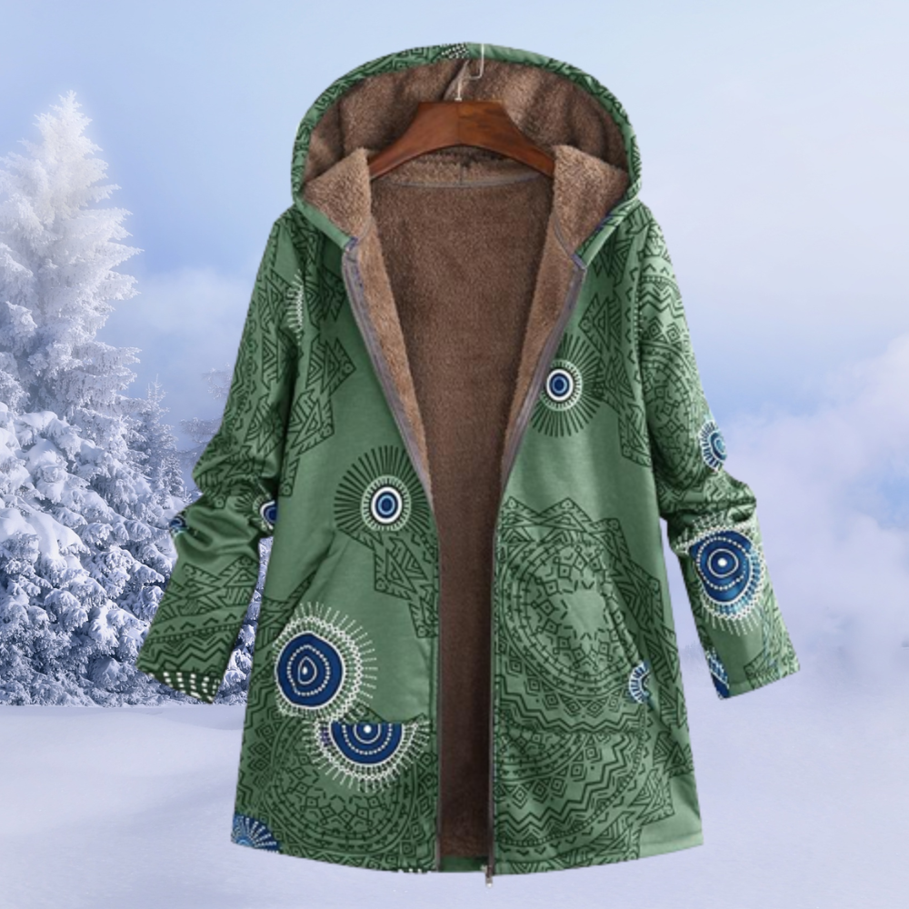 Valenzora - Floral outfit for this winter