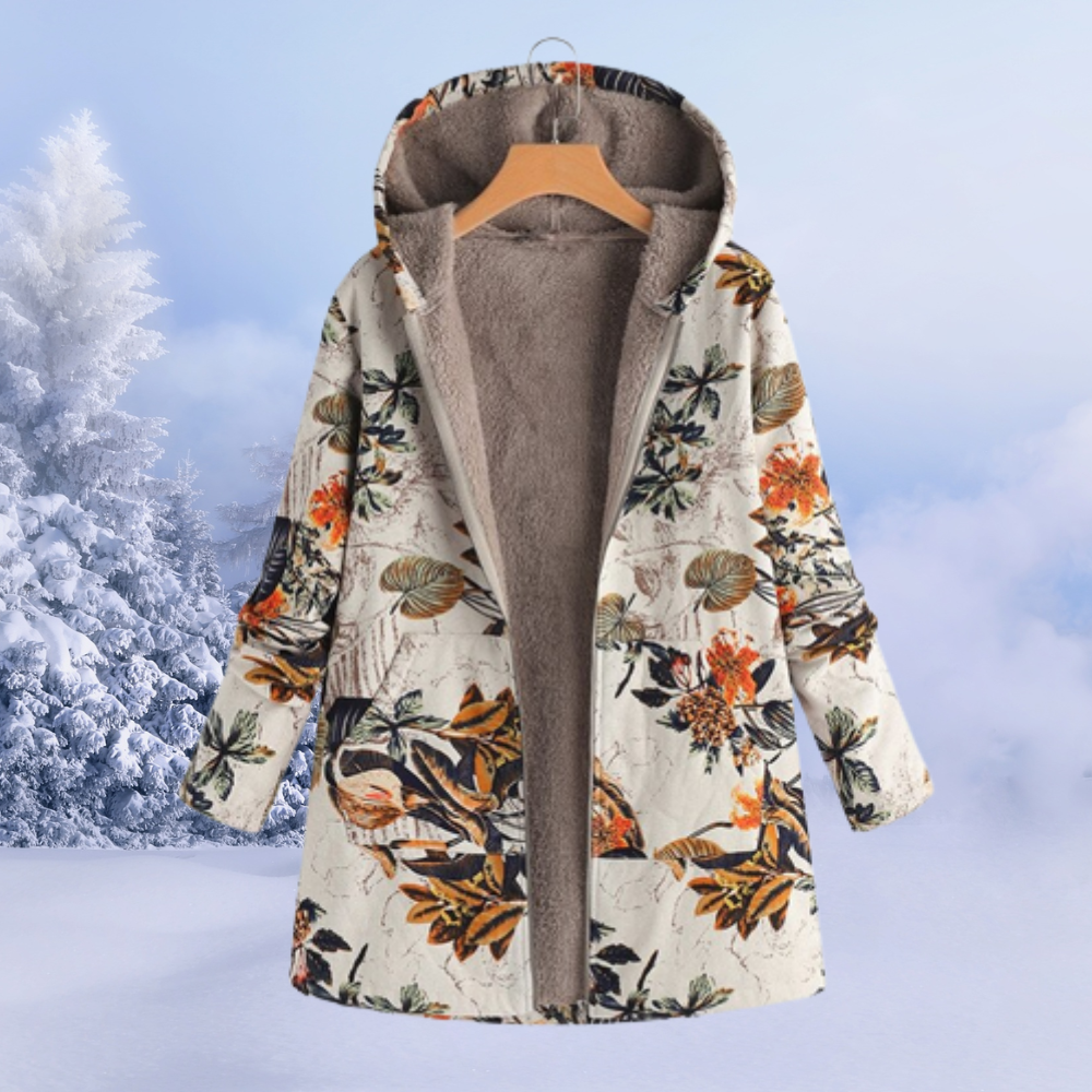 Valenzora - Floral outfit for this winter