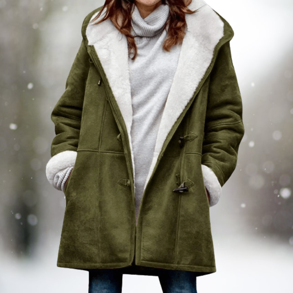 Valenzora - Stylish ethnic button-up hoodie cardigan for women