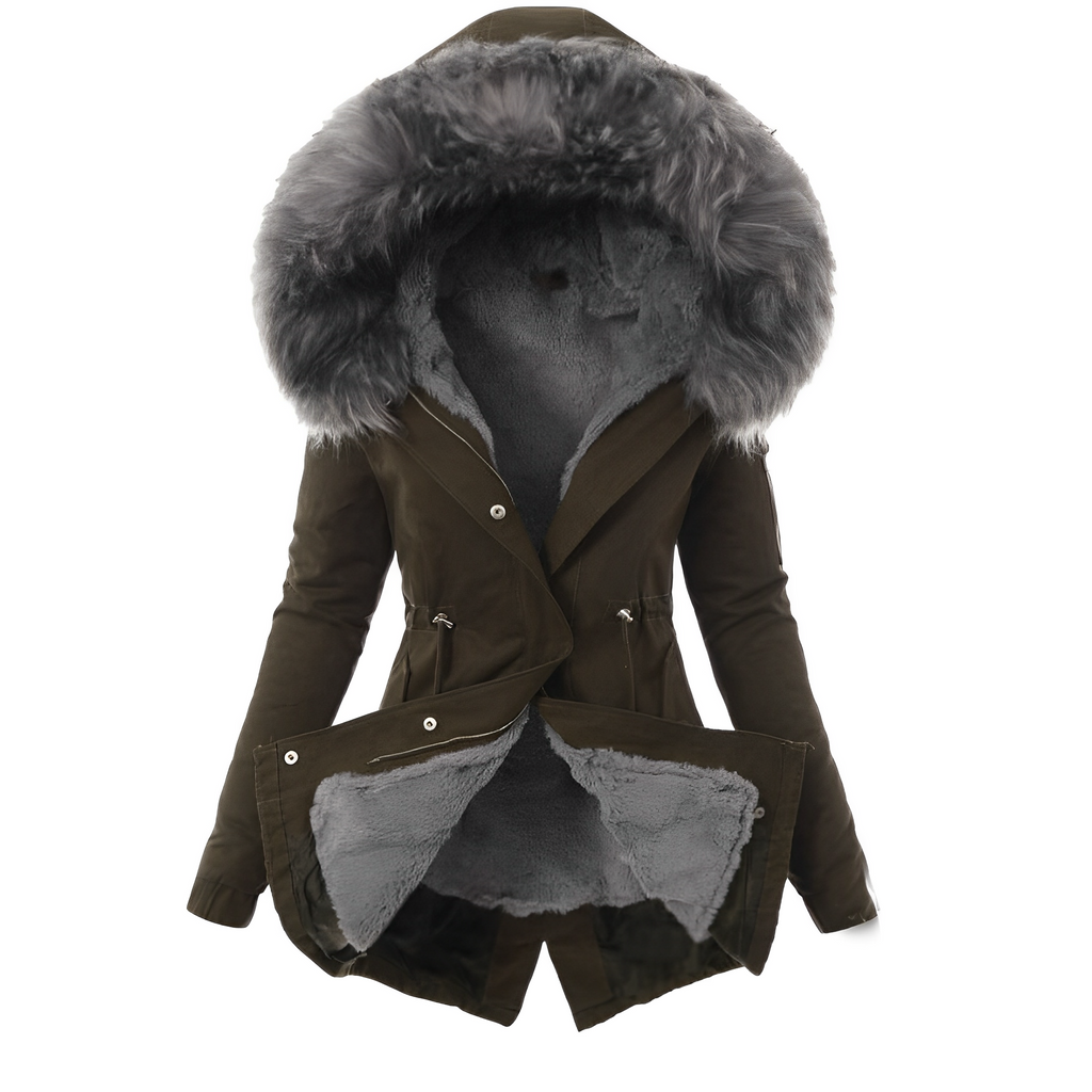 Valenzora | Warm winter jacket made of fur
