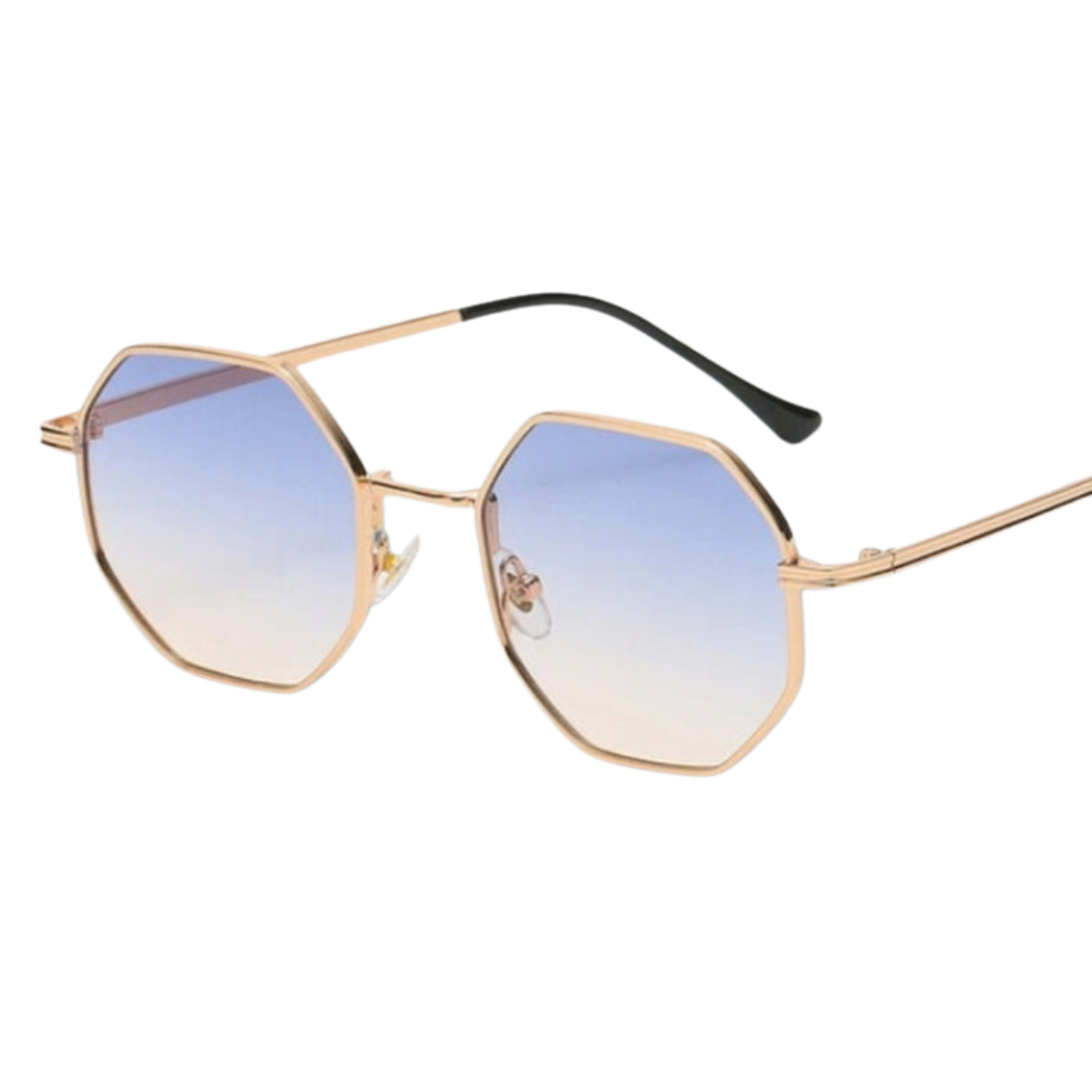Valenzora Money Sunglasses - Summer - Metal Polygonal