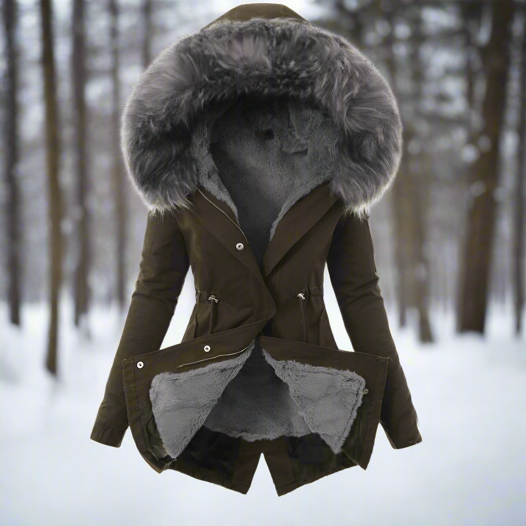 Valenzora | Warm winter jacket made of fur