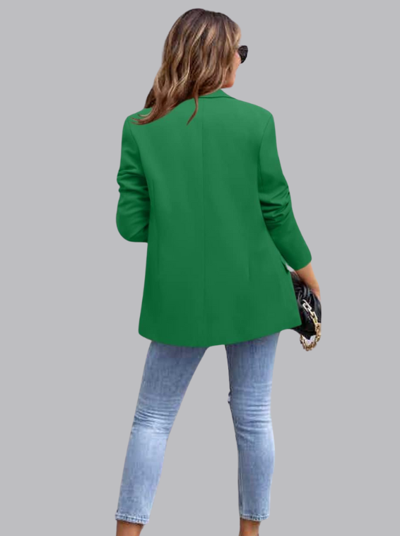 Valenzora | green blazer