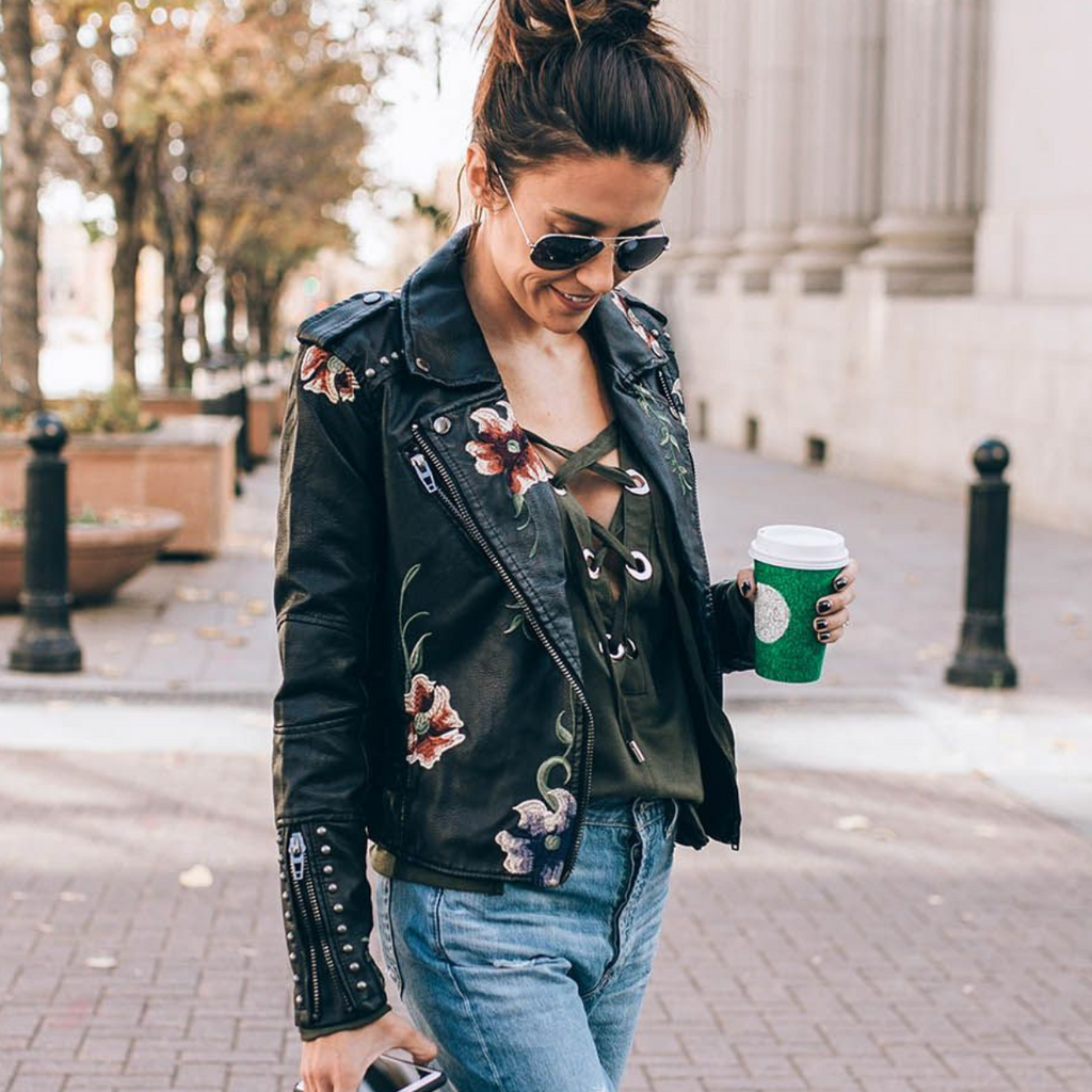 Blumenjacke