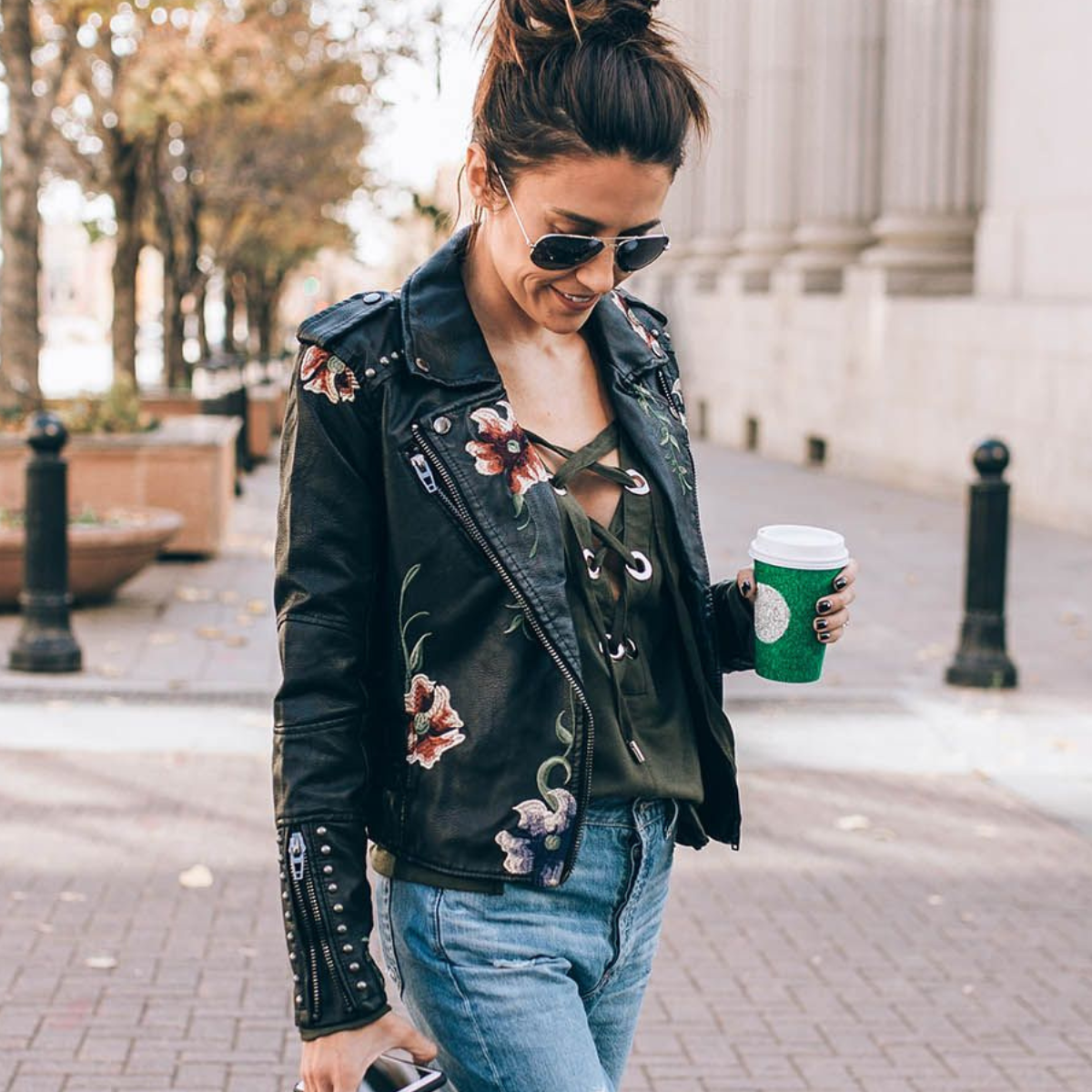 Blumenjacke