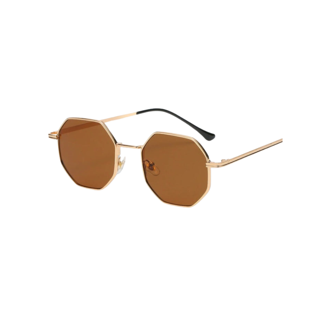 Valenzora Money Sunglasses - Summer - Metal Polygonal