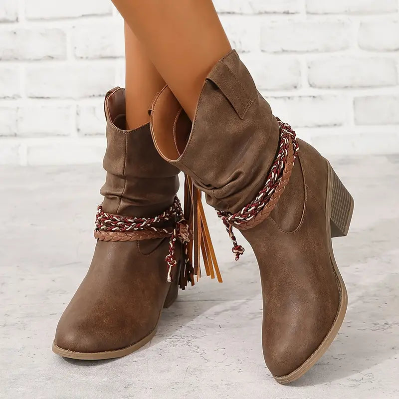 Valenzora | Western boots with cowboy look