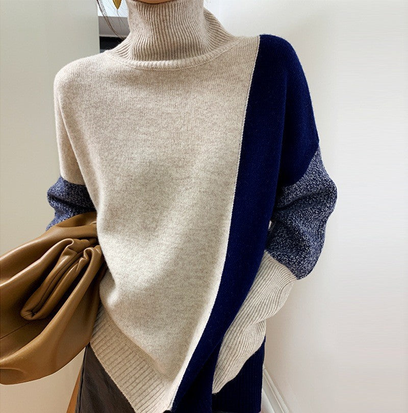 Valenzora - Elegant cotton knit sweater