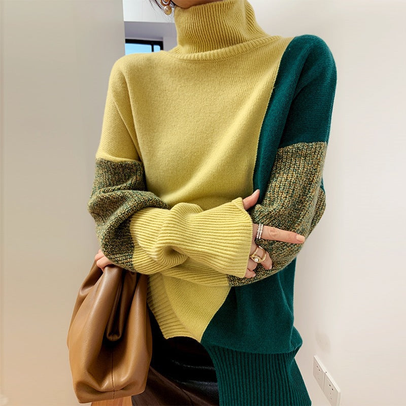 Valenzora - Elegant cotton knit sweater