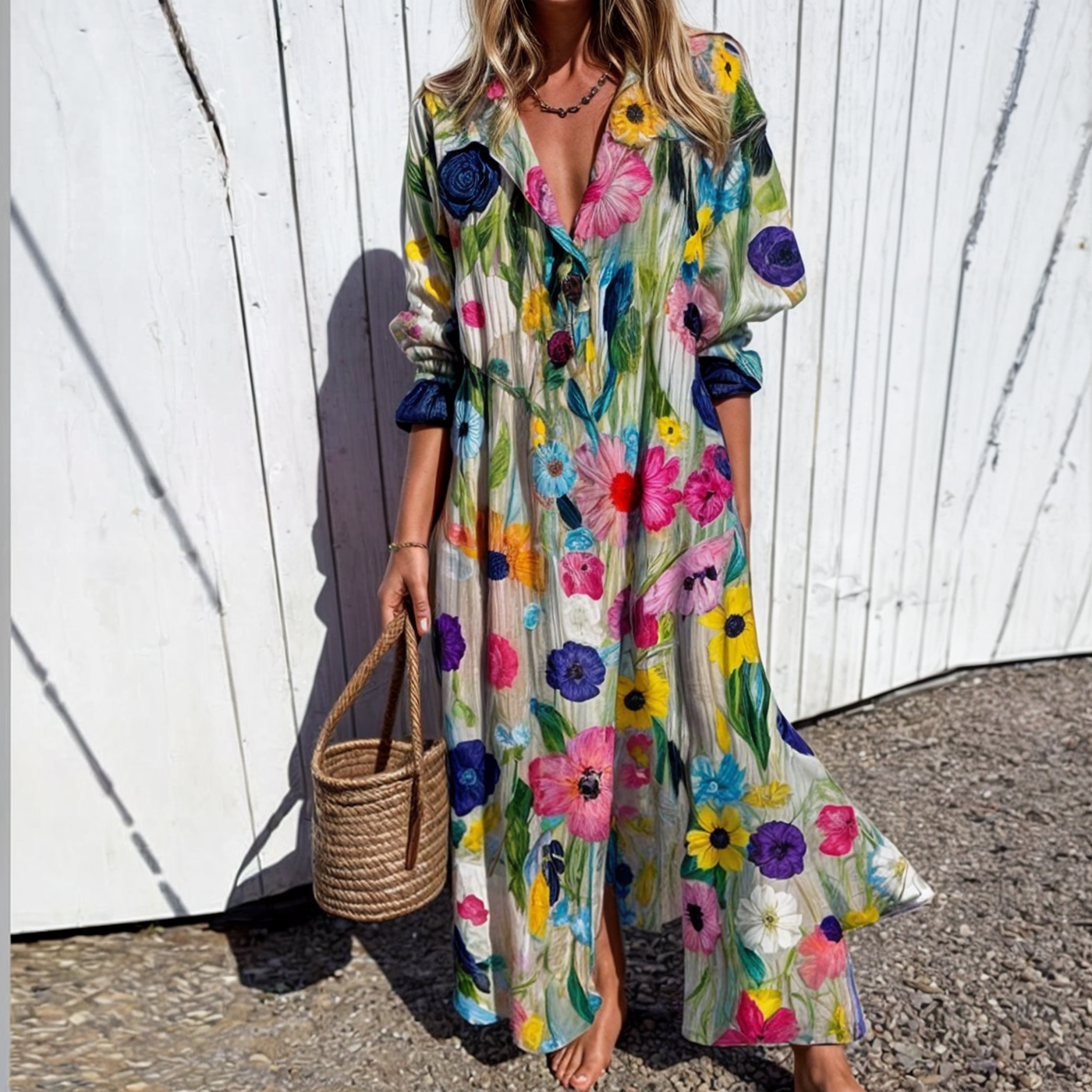 Valenzora | Women's Shirt Dress