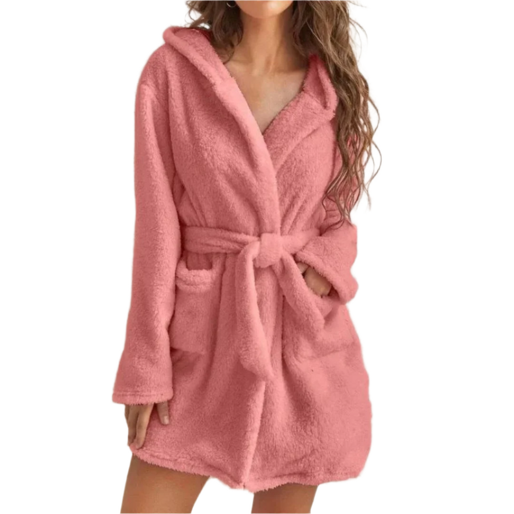 Valenzora | Short Bathrobe for Women in Modern Style
