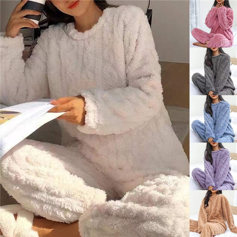 Valenzora - Fleece pajamas for women