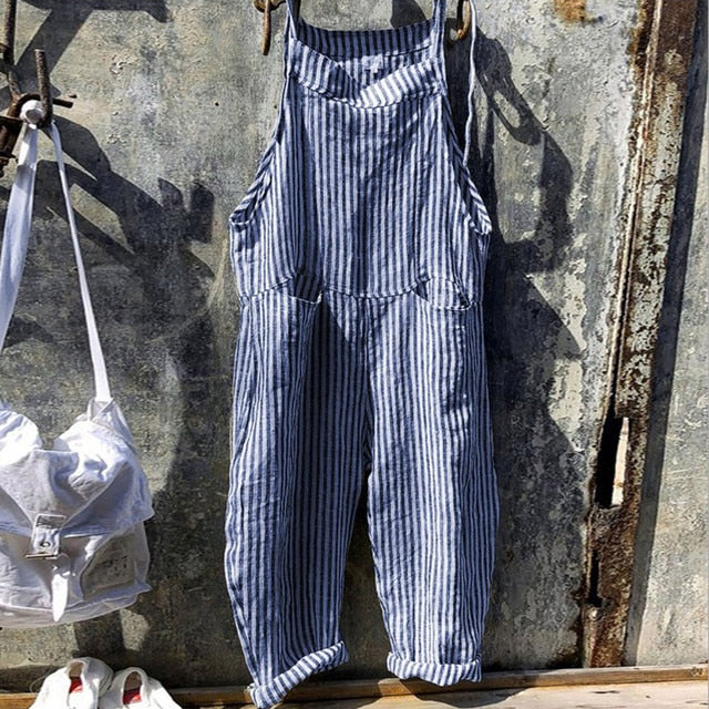 Valenzora | Trendy linen jumpsuit