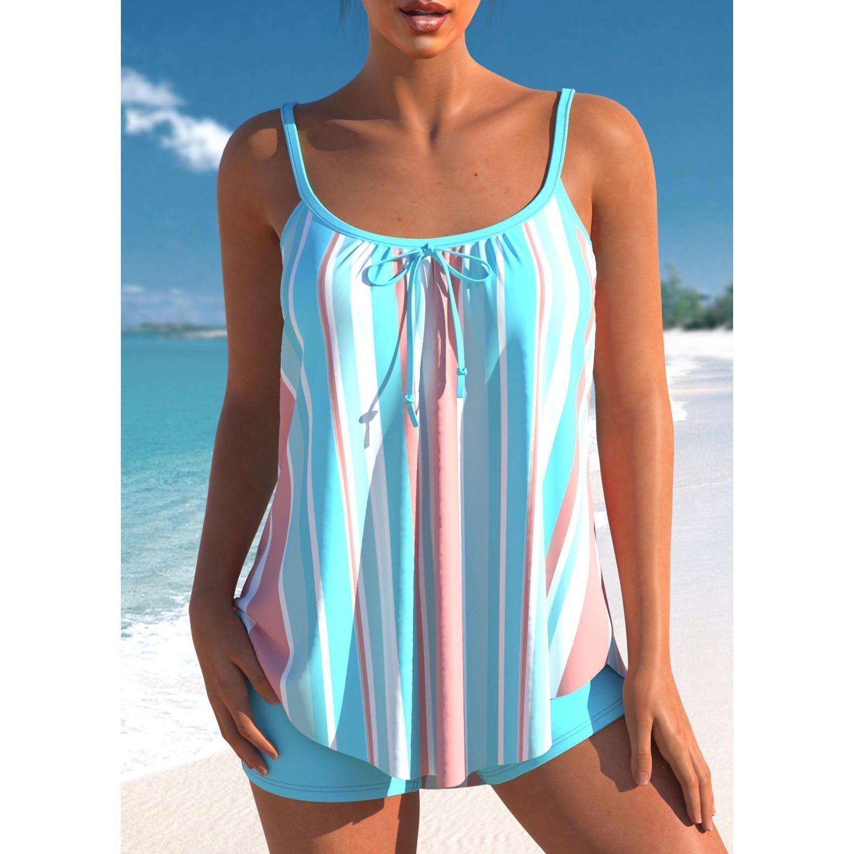 Valenzora | Stylish and Comfortable with Our Tankini Set