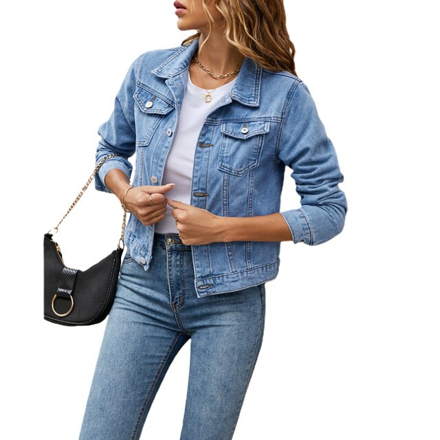 Valenzora | Casual Denim Jacket for Women