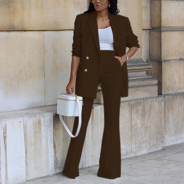 Valenzora | Blazer and Trousers Set for Women