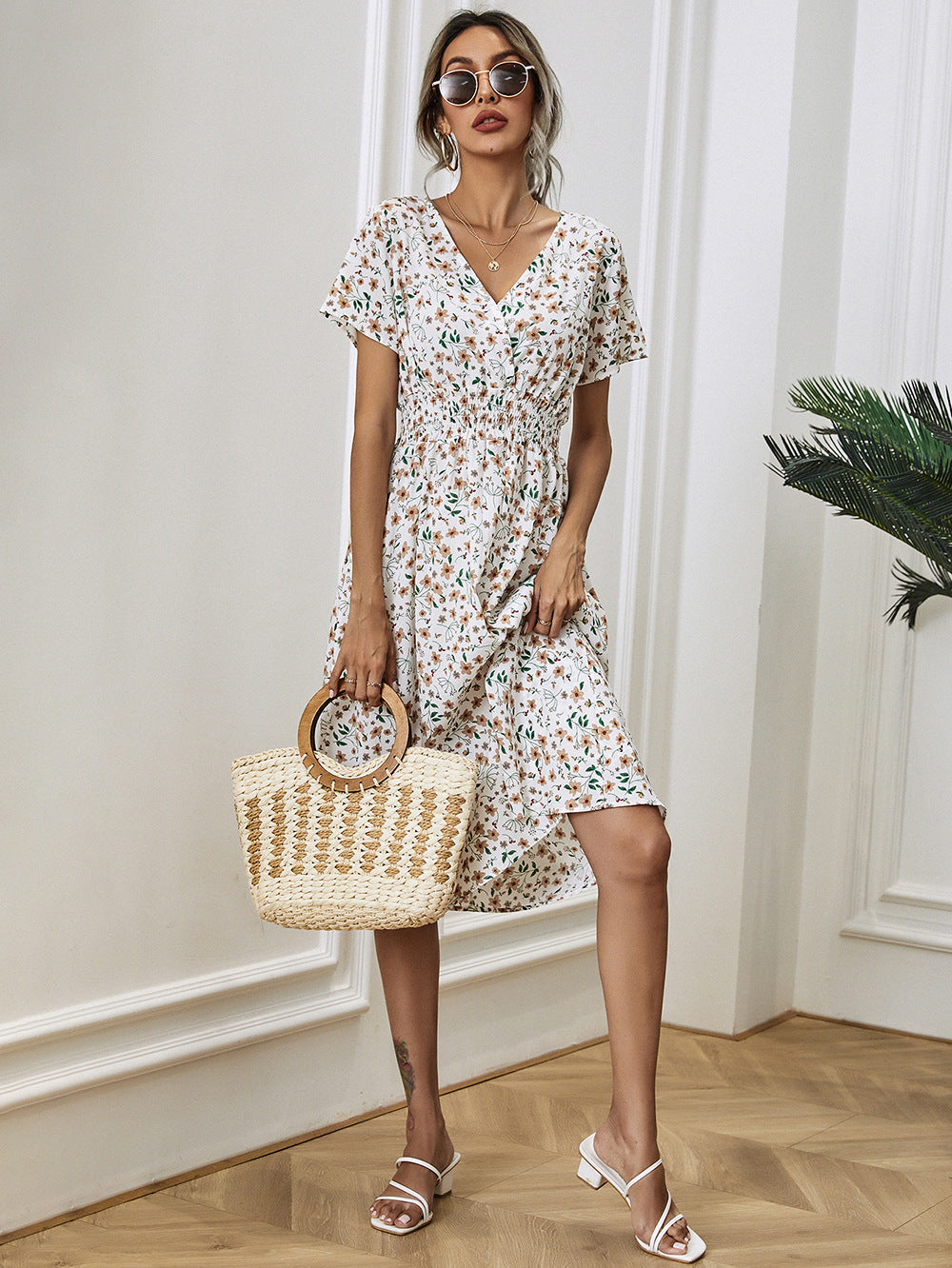 Valenzora | Women's floral dress