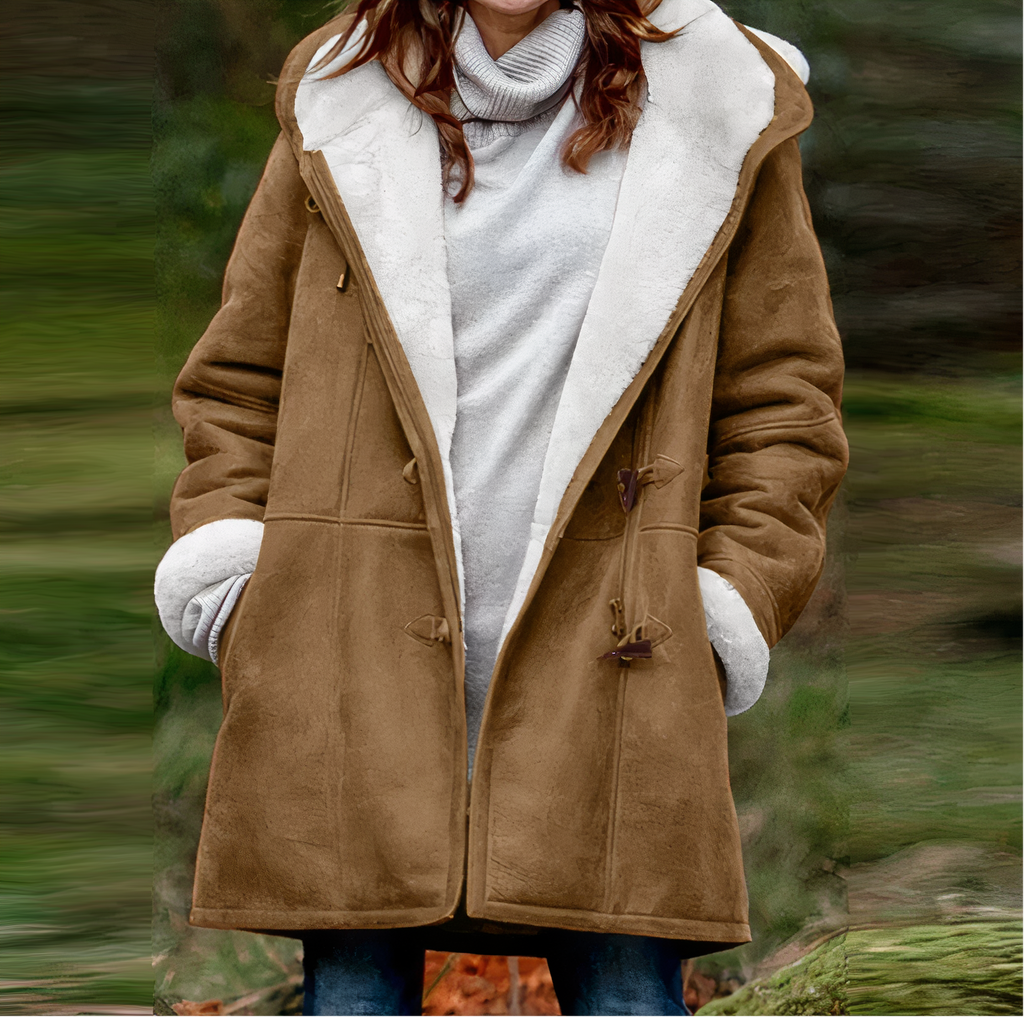 Valenzora - Winter velour coat