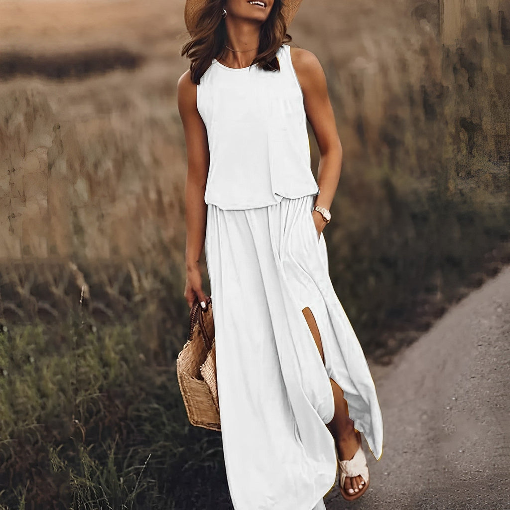 Valenzora | Elegantes, farbenfrohes Kleid