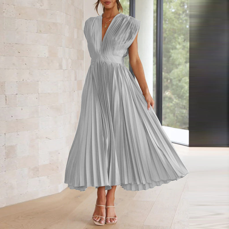 Valenzora - Kleid mit V-Ausschnitt