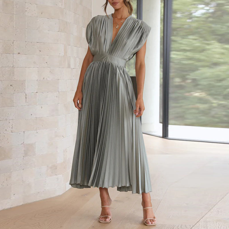 Valenzora - Kleid mit V-Ausschnitt