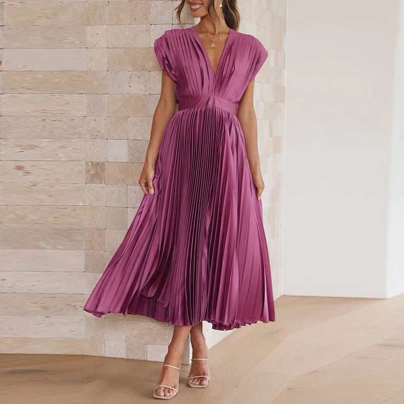 Valenzora - Kleid mit V-Ausschnitt