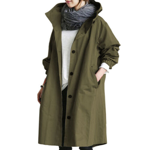 Valenzora | Fashionable long trench coat for women, season 2023