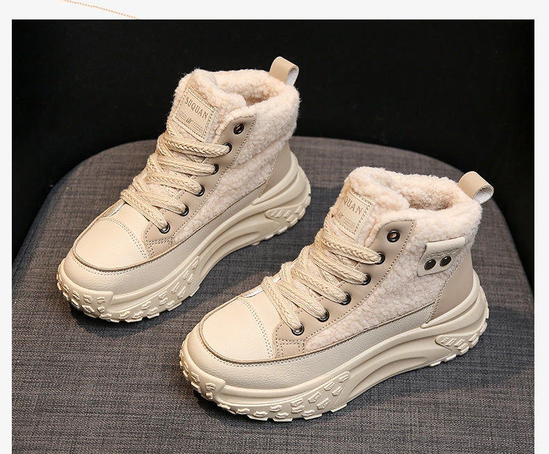 Valenzora – Waterproof plush ankle boots