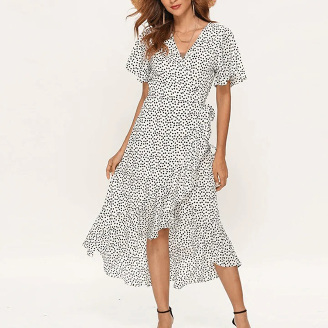 Valenzora – Modisches Wickelkleid