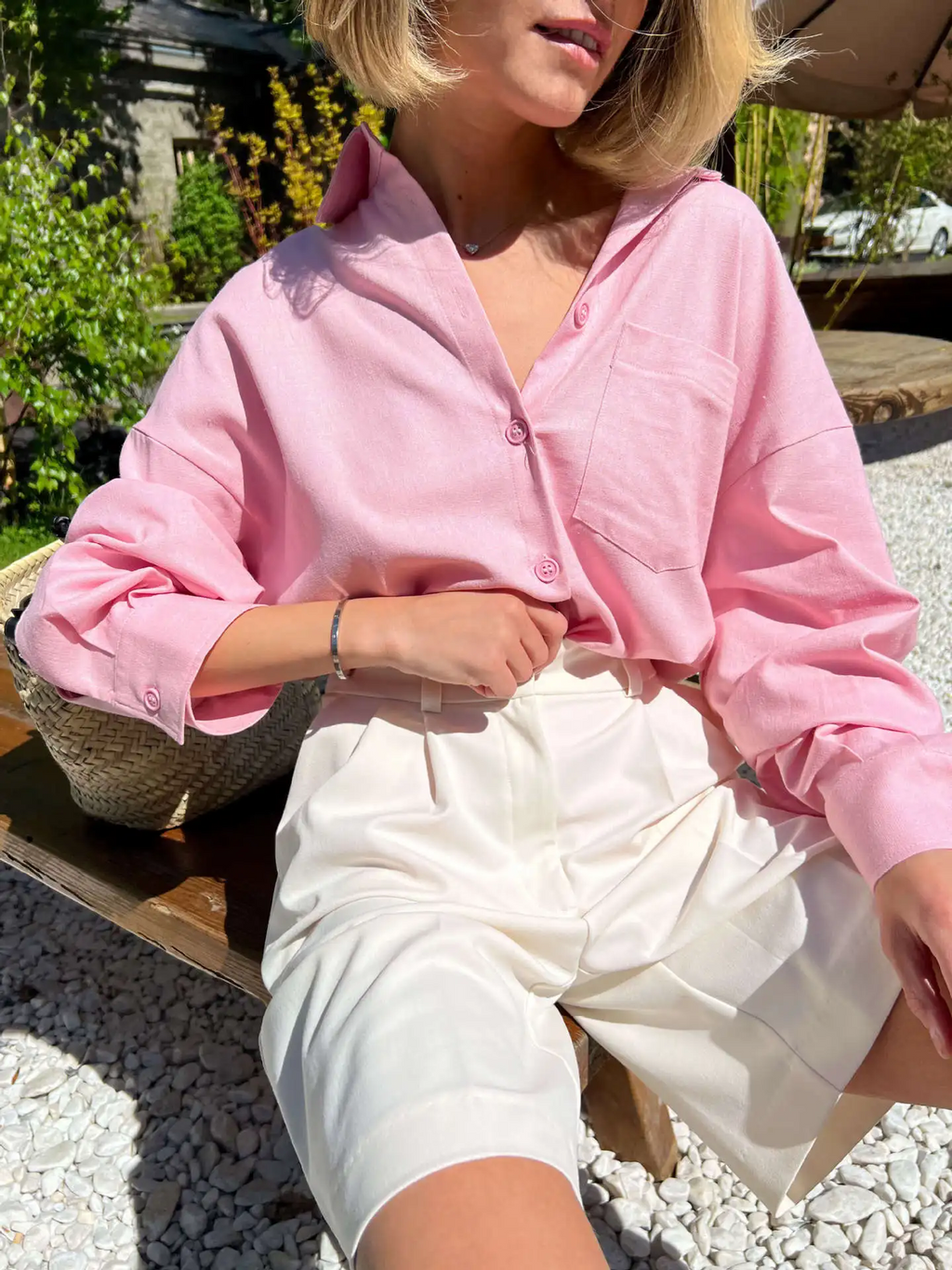 Clara™ - High-waisted summer shorts for women