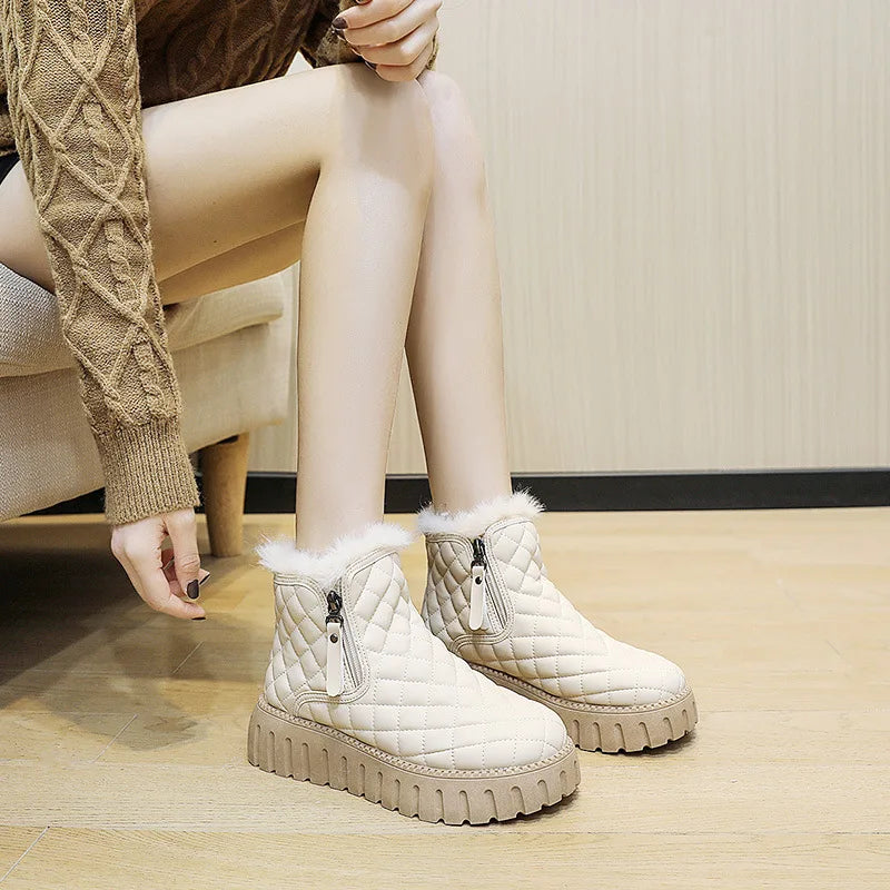 Orthopädische Winterstiefel für Damen, Schneeboots