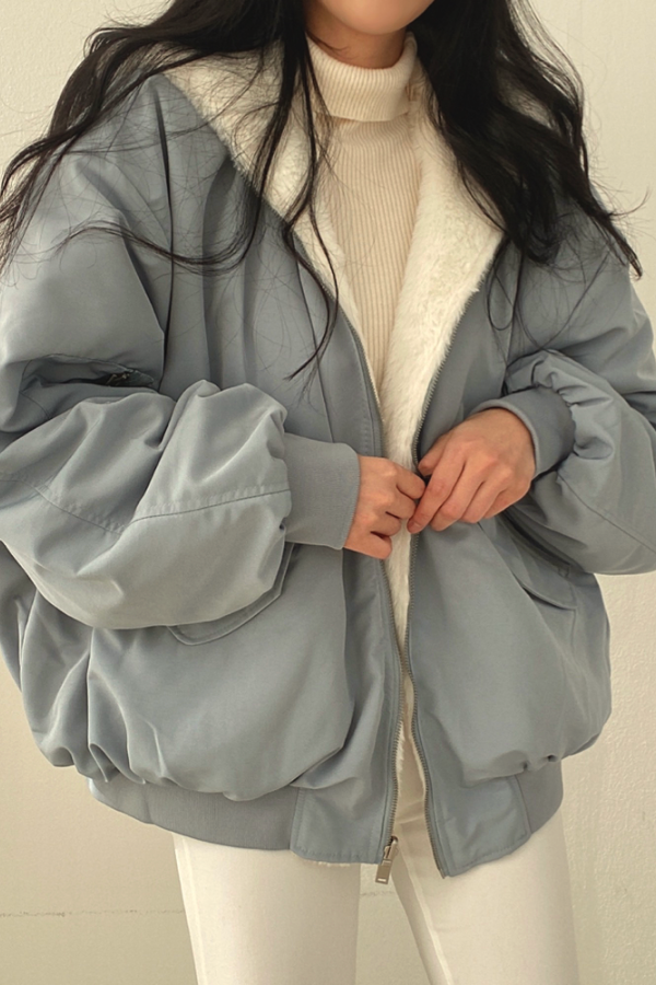 Valenzora | | Faux fur | Hooded jacket | Bomber jacket | Oversized jacket