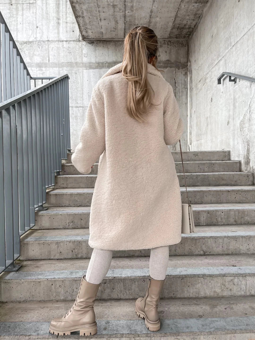 Wintermantel aus feiner Wolle