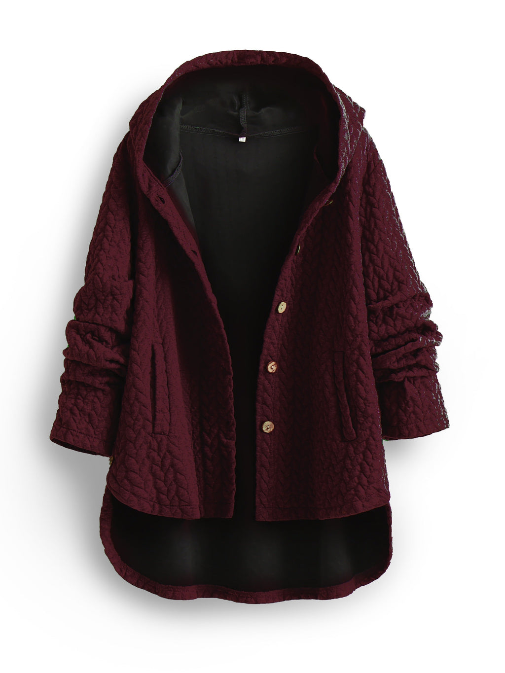 Valenzora – Damen Kapuzenjacke, lässige Passform – Oversize Winterjacke