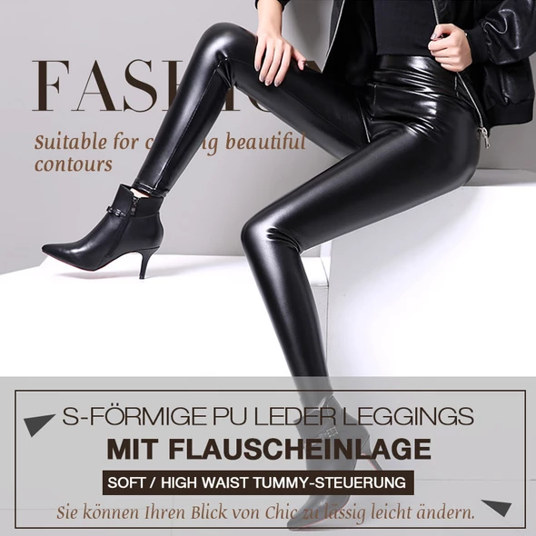 Leather leggings