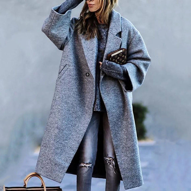 Valenzora - Oversized - Long - Women's Jacket - Winter Jacket
