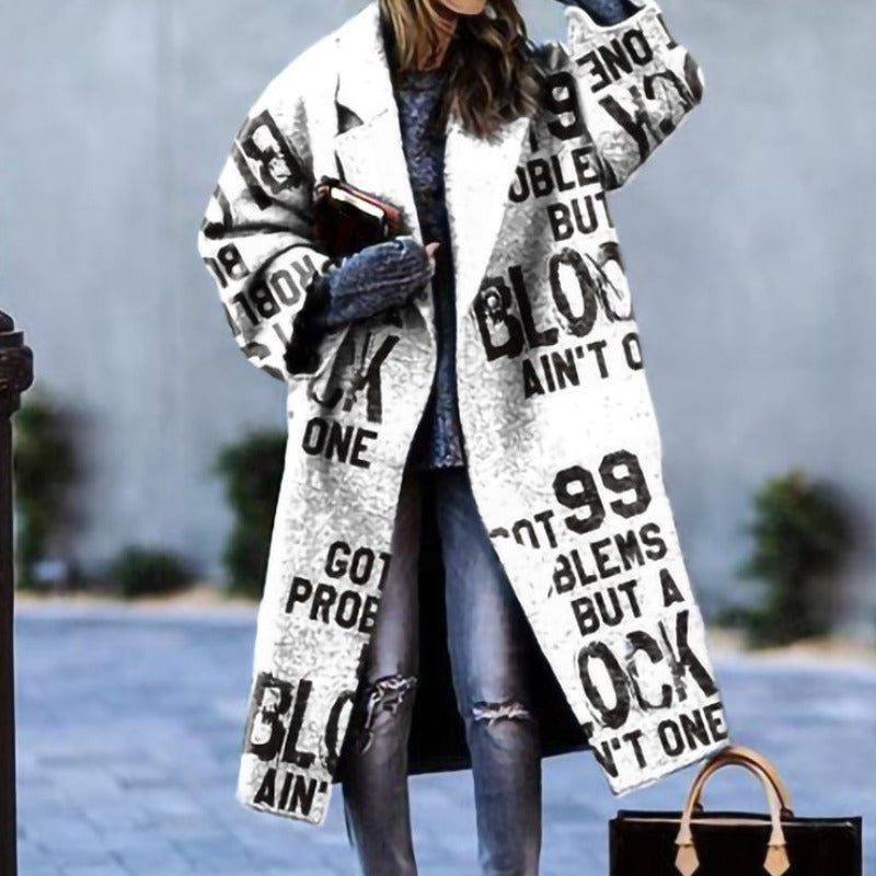 Valenzora - Oversized - Long - Women's Jacket - Winter Jacket