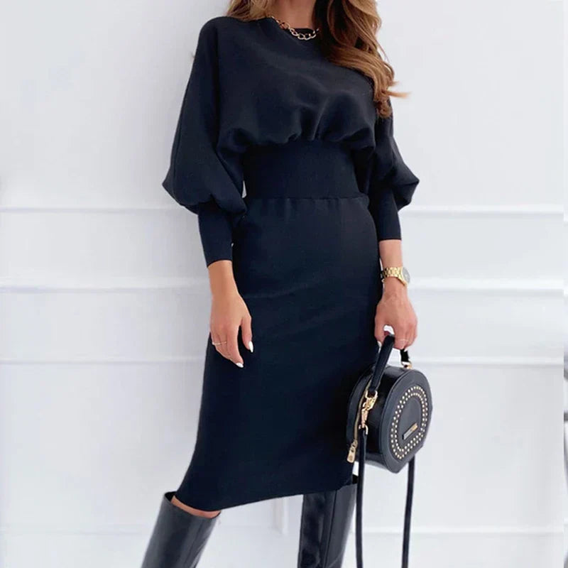 Valenzora | Midi dress for timeless sophistication and grace for women