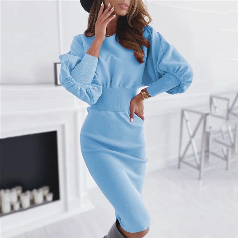 Valenzora | Midi dress for timeless sophistication and grace for women