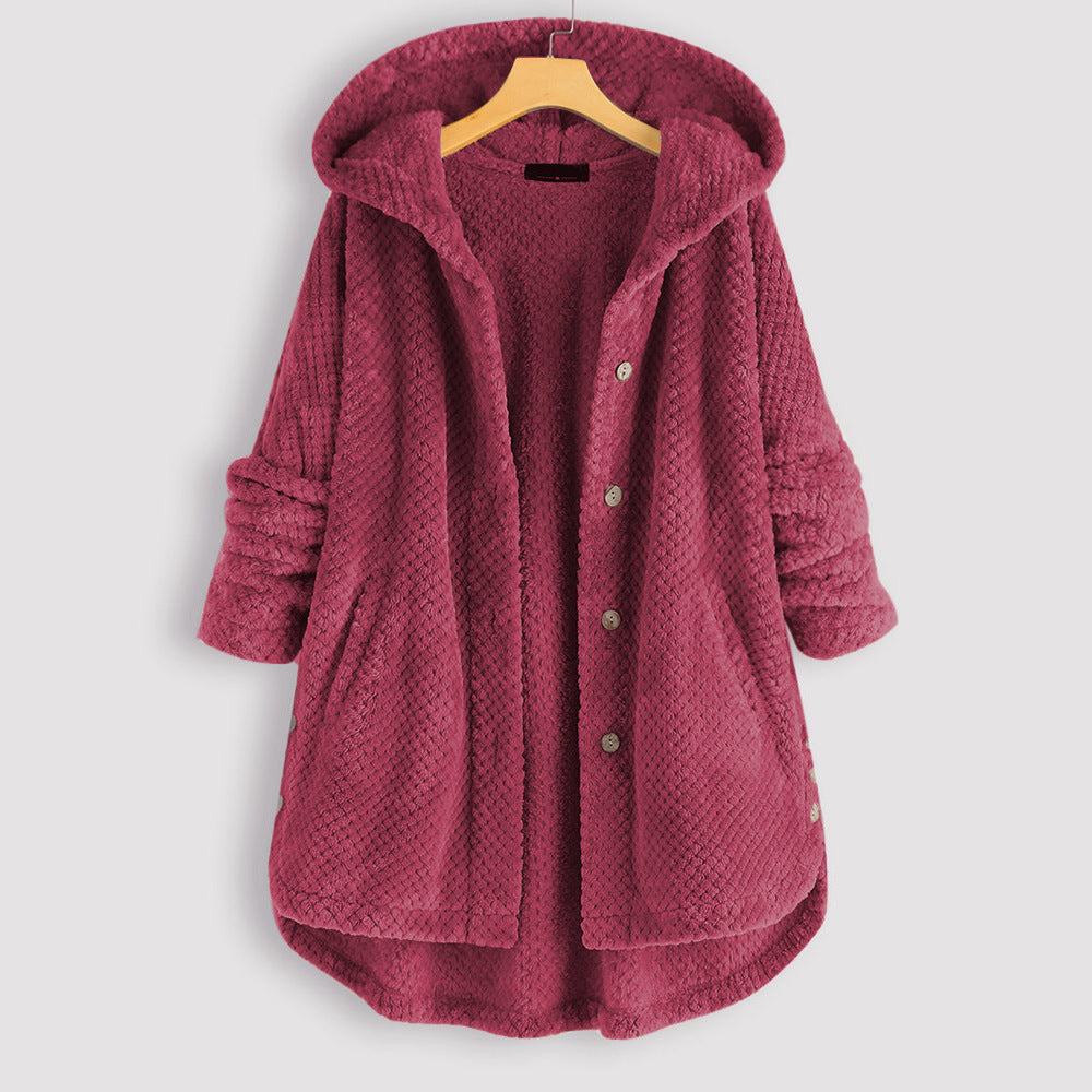 Valenzora | Hooded card - cozy women's winter jacket