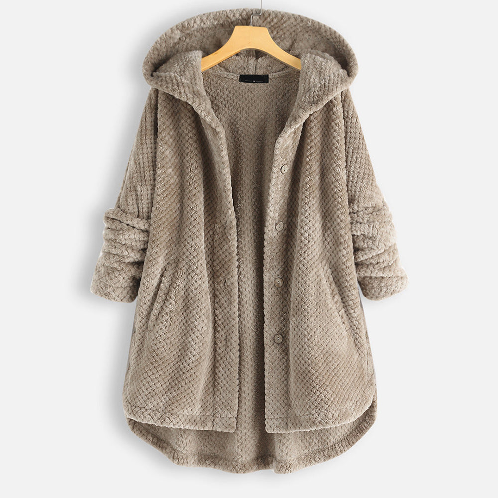Valenzora | Hooded card - cozy women's winter jacket