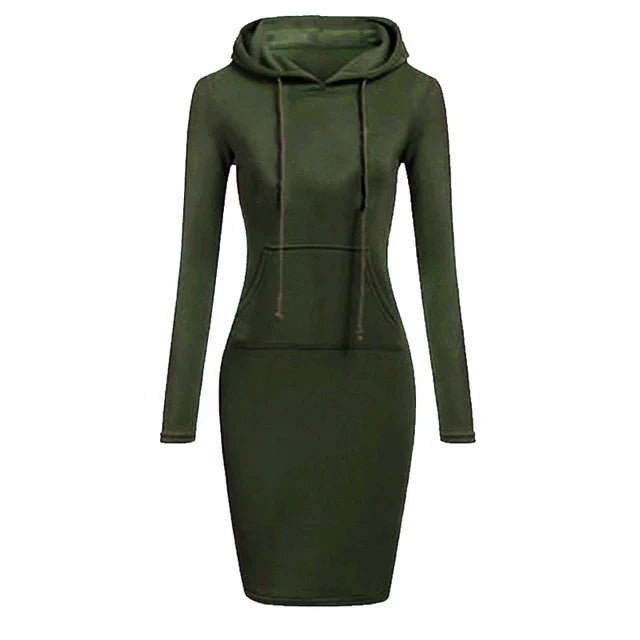 Valenzora - Sweatshirtkleid mit Kapuze