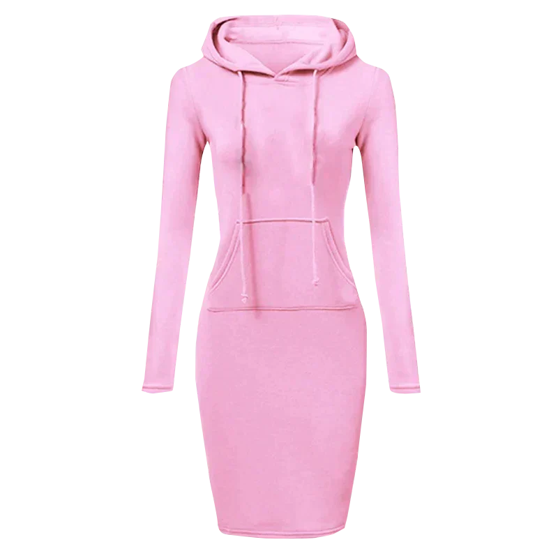 Valenzora - Sweatshirtkleid mit Kapuze
