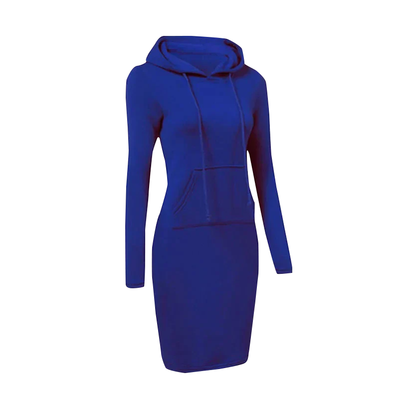 Valenzora - Sweatshirtkleid mit Kapuze