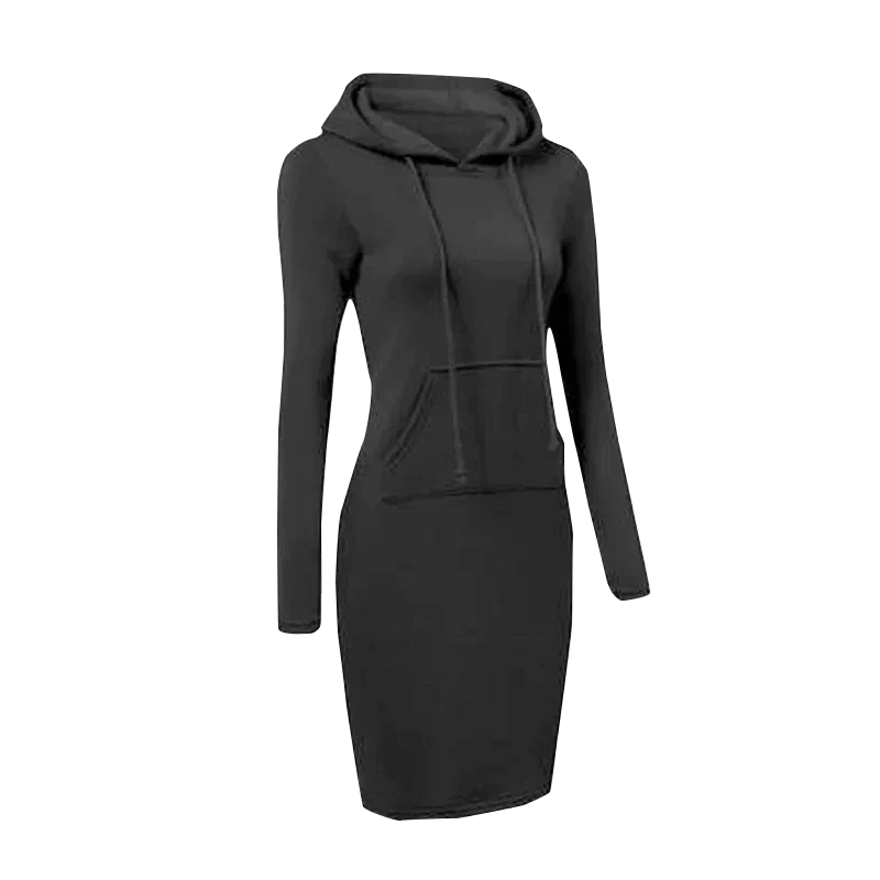Valenzora - Sweatshirtkleid mit Kapuze