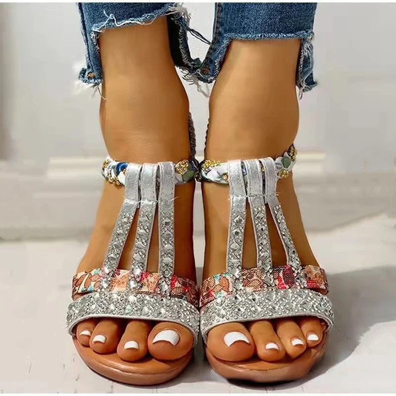 Valenzora - Orthopedic women's wedge sandals